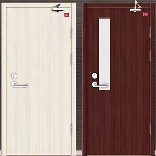 防火門窗是什么(圖1) 木質裝飾防火門.jpg