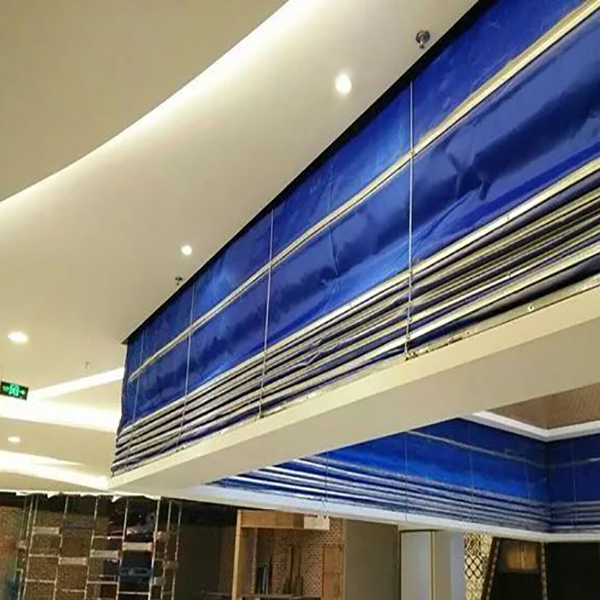 鋼制防火卷簾門耐火性能(圖1) 折疊防火卷簾門商場.jpg